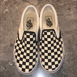 Checkered vans